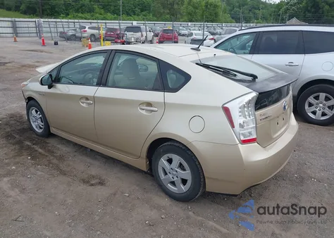 2011 Toyota Prius Two из США, поврежденный, VIN JTDKN3DU2B1390802